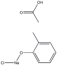 4-氯-2-甲基苯氧乙酸钠 结构式