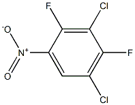 2,4-二氟-3,5-二氯硝基苯 结构式