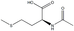 N-乙酰-L-甲硫氨酸 结构式