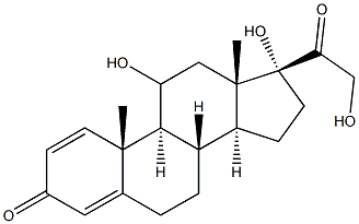 氟羟氢化泼尼松 结构式