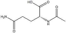 N-acetyl-D-glutamine 结构式