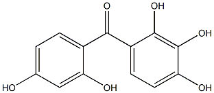 2,2',3,4,4'-五羟基二苯甲酮 结构式