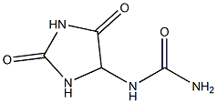 5-脲基乙内酰脲 结构式