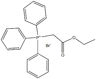 乙氧甲酰基甲基三苯基溴化膦 结构式