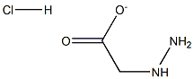 2-肼基乙酸乙酯盐酸盐 结构式