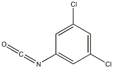 3,5-二氯苯基异氰酸酯 结构式