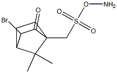 L-3-溴樟脑磺酸胺 结构式