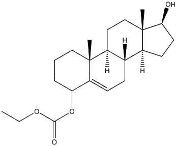 4-雄烯二醇碳酸乙酯 结构式