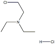 2-二乙基胺基氯乙烷盐酸盐 结构式