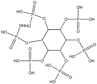 肌醇六磷酸脂 结构式