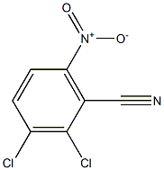 2,3-二氯-6-硝基苯腈 结构式