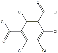 2,4,5,6-四氯间苯二甲酰氯 结构式