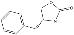 (R)-(+)-4-苯甲基-2-噁唑烷酮 结构式