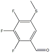 4-三氟甲硫基苯甲醛 结构式