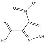 4-硝基吡唑-3-甲酸 结构式