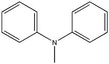 N-甲基-N-苯基苯胺 结构式
