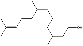 顺式,顺式-金合欢醇 结构式
