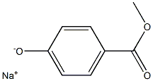 尼泊金甲酯钠盐 结构式