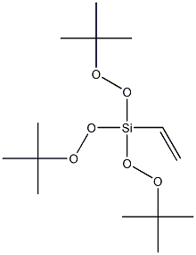 乙烯基三叔丁基过氧硅烷 结构式