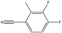 3,4-二氟-2-甲基苯腈 结构式