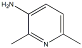 2,6-二甲基-3-氨基吡啶 结构式