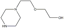 1-2-羟乙氧基乙基哌嗪 结构式