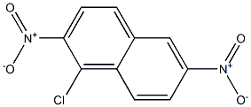 1-氯-2,6-二硝基萘 结构式