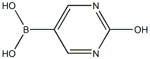 2-羟基-5-嘧啶硼酸 结构式