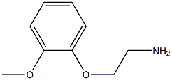 邻甲氧基苯氧基乙胺 结构式