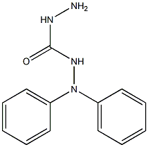 二苯基卡巴肼 结构式