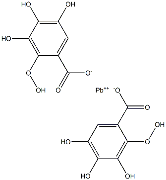 4-羟基水杨酸铅 结构式