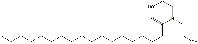 硬脂酰二乙醇胺 结构式