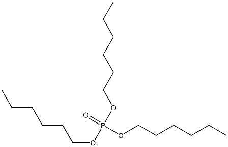 磷酸三已酯 结构式