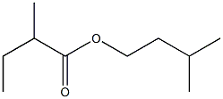 2-甲基丁酸异戊酯 结构式