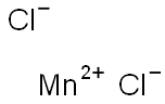 Manganese (II) chloride, solution 1 M 结构式
