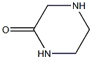 2-PIPERAZINE-ONE 结构式