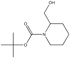 1-BOC-2-哌啶甲醇 结构式