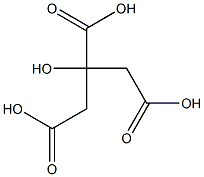 L-CITRICACID 结构式