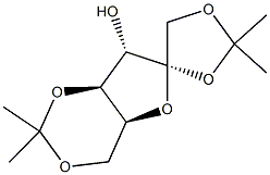 1,2:4,6-Di-O-isopropylidene-a-L-sorbofuranose 结构式