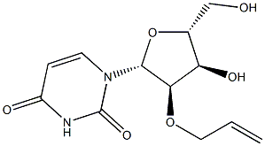 2'-O-Allyl-D-uridine 结构式