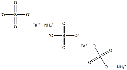 FERROUSAMMONIUMSULFATE,0.1NSOLUTION 结构式