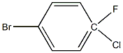 1-bromo-4-chloro-4-fluorobenzene 结构式