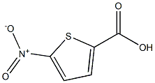 5-nitro-2-thiophenic acid (intermediate of raltitrexed) 结构式