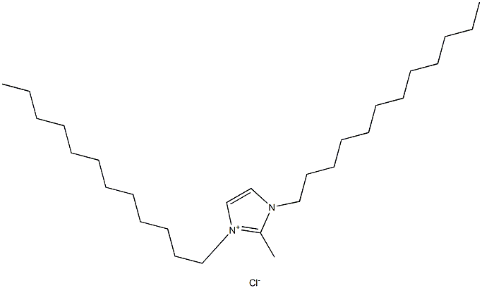 1,3-Didodecyl-2-methyl-1H-imidazol-3-iumchloride 结构式