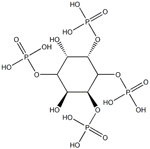 [(2S,3S,5S,6S)-3,5-dihydroxy-2,4,6-triphosphonooxy-cyclohexyl]oxyphosphonic acid 结构式