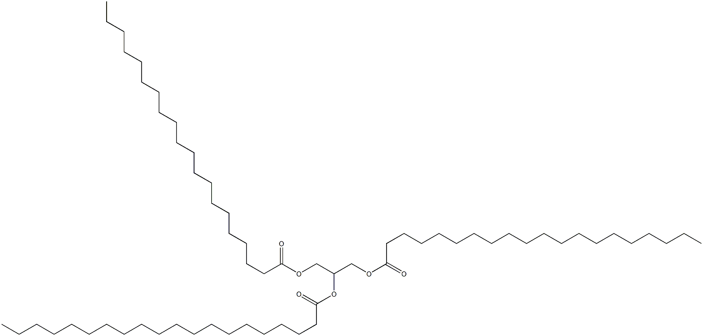 1,2,3-trieicosanoyl-sn-glycerol 结构式