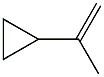 (1-Methylvinyl)cyclopropane. 结构式