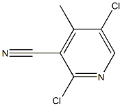 3-cyano-dichloro-4-methylpyridine 结构式