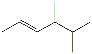 4,5-Dimethyl-2-hexene. 结构式