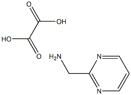 2-(Aminomethyl)pyrimidine oxalate 结构式